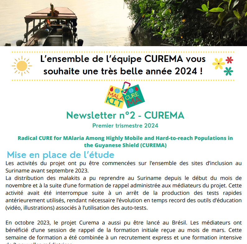Newsletter 1er trimestre 2024