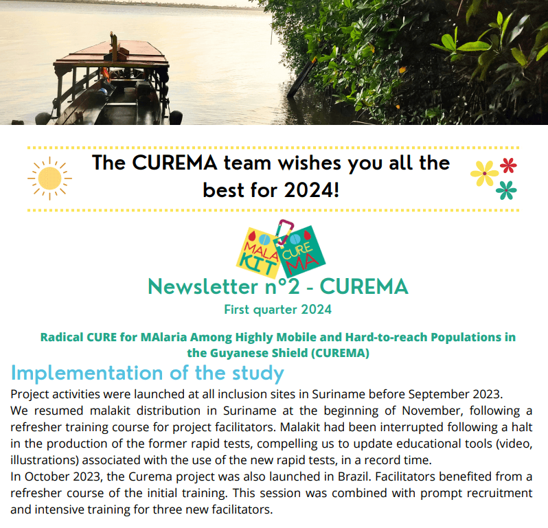 Newsletter – first quarter 2024